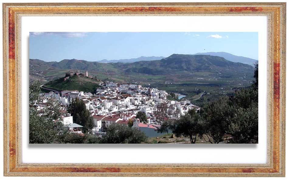 Alora, traditional Spanish village.